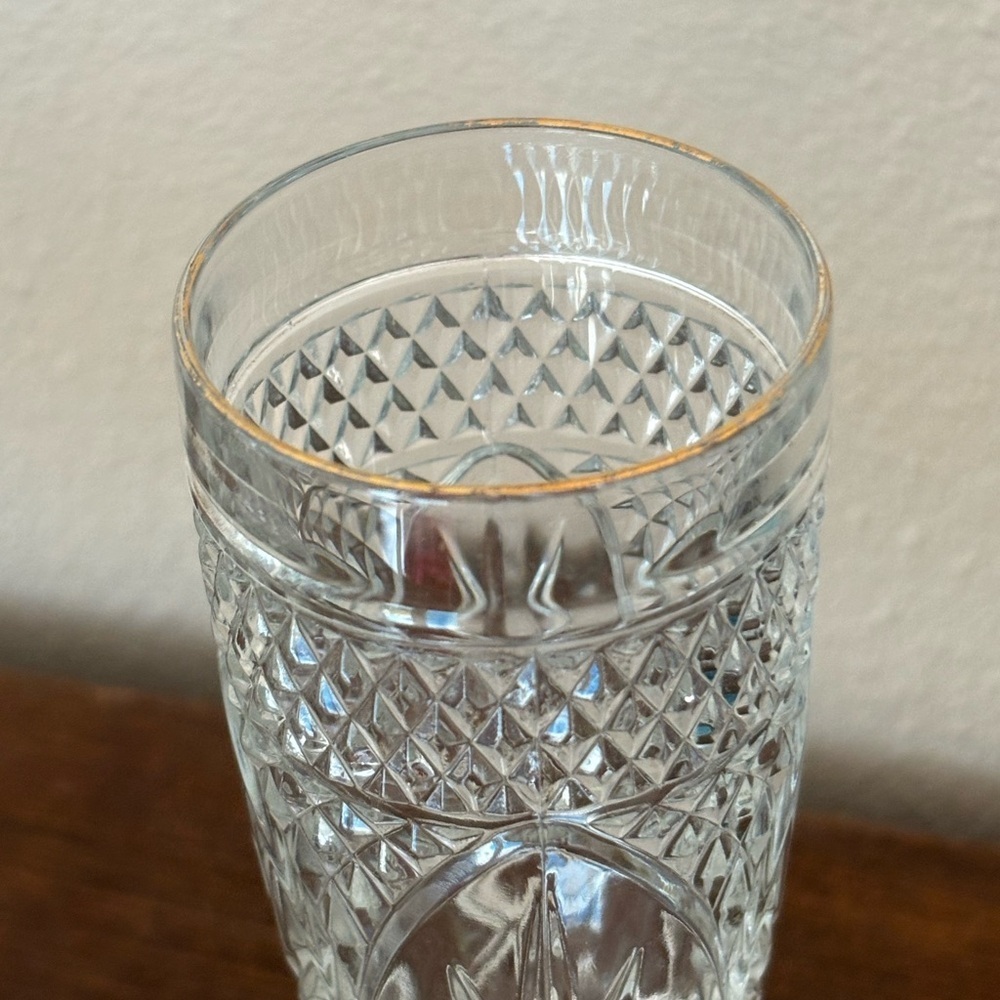 Vintage Cristal d’Arques-Durand Antique Clear flutes - Picture 3 of 6